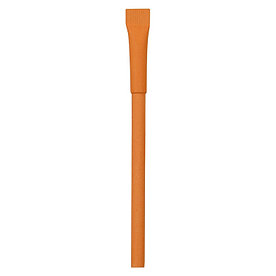 Эко Шариковая ручка Paper из бумаги, оранжевая