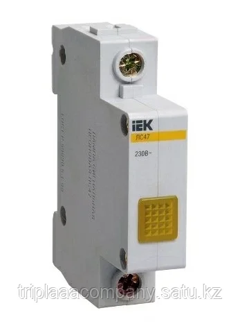 Сиг. лампа ЛС-47 (желтый неон) IEK (12/240) - фото 1 - id-p114521962