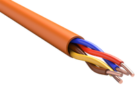 ITK Кабель огнестойкий КПСнг(А)-FRLS 2х2х0,75 оранжевый (200м)
