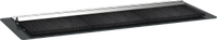ITK Щеточный кабельный ввод 180х55мм для шкафа 10" серии LINEA WS черный