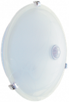 LNPO0-3231D-2-025-K01 IEK Светильник НПО3231Д 2х25 с датчиком движения белый IEK