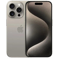 Смартфон Apple iPhone 15 Pro 256/8GB Natural Titanium (MTV53)