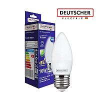 Лампа LED C35 10W 6400К E27 /DAUSCHER/