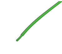 Трубка термоусадочная 2,0*1,0 мм 1 м, зеленая, REXANT