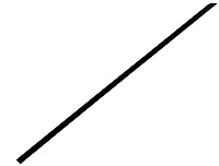 Трубка термоусадочная 6,0/3,0 мм, черная (бух.100м) REXANT