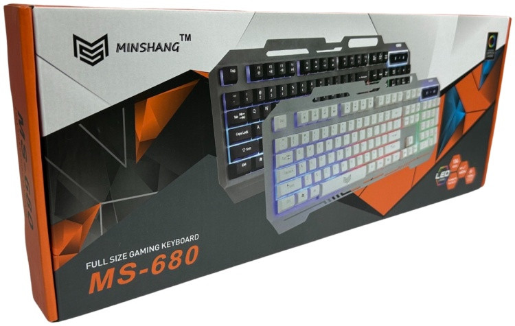 Клавиатура Minshang MS-680, черный - фото 2 - id-p114555894