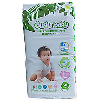 Супер тонкие детские подгузники Dubu Baby, L, 50, 9-14кг