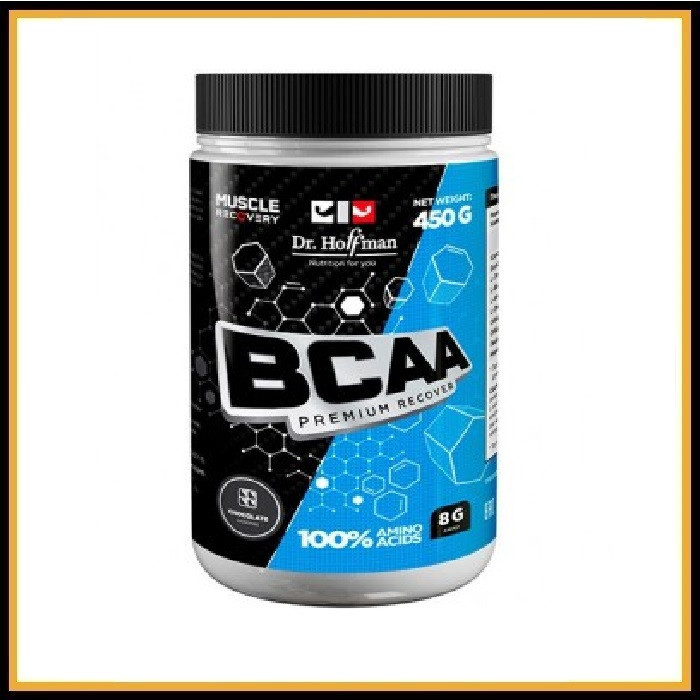 Незаменимые аминокислоты Dr. Hoffman BCAA 450 г «Клубника»