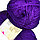 Акриловая пряжа премиум-класса фиолетовый, фото 3