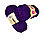 Акриловая пряжа премиум-класса фиолетовый, фото 4