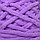 Велюровая пряжа для ручного вязания, толщиной 0,8 мм сиреневый, фото 4