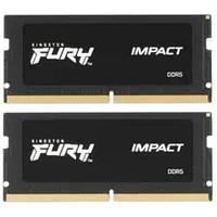 Kingston Fury Impact SO DIMM DDR5, 16GB DDR5 5600MT/s Non ECC SODIMM, CL40, KF556S40IB-16 ноутбугына арналған жедел жады