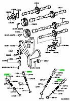 Регулировочная шайба Тойота 3S; 5S; 1MZ; 2MZ; 3MZ; 1JZ; 2JZ-GE; 3RZ-FE Оригинал