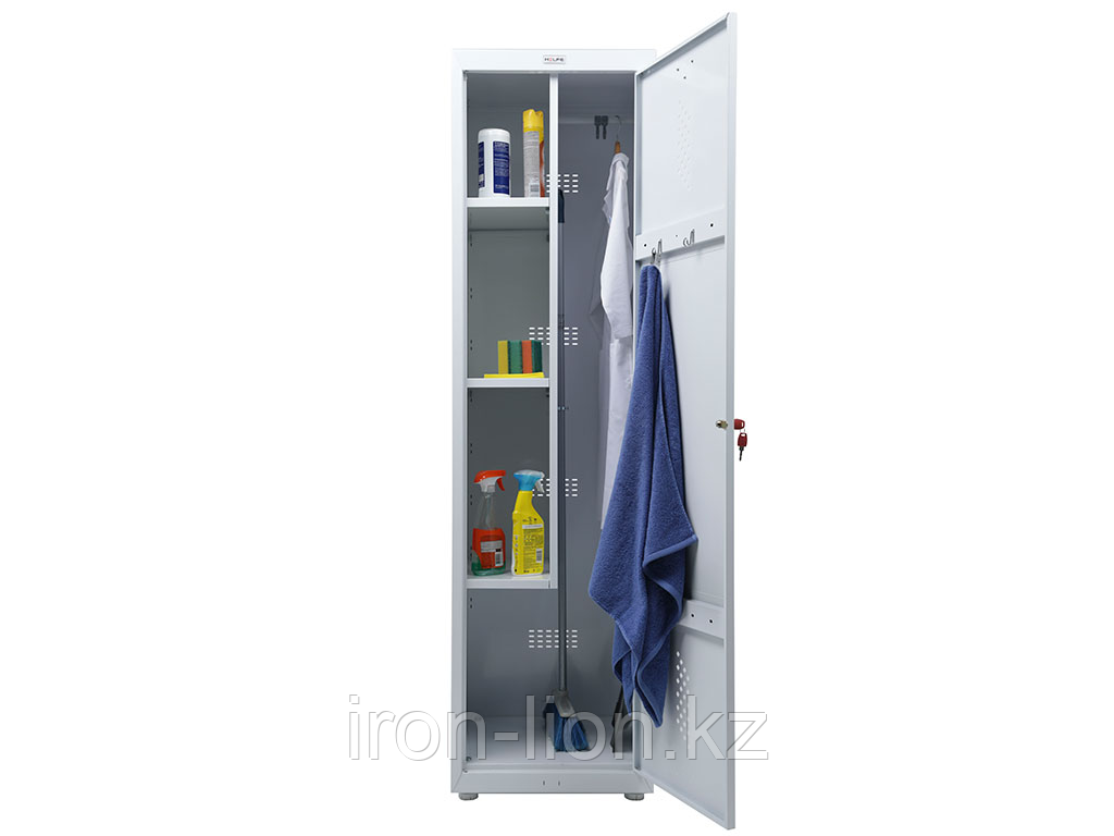 Медицинский шкаф для уборочного инвентаря МД 1 ШМ-SS - фото 2 - id-p111173045