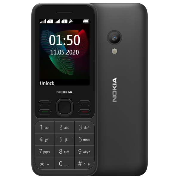 Мобильный телефон Nokia 150 DS 2020, Black nokia Мобильный телефон, Мобильные средства связи - фото 1 - id-p113696568