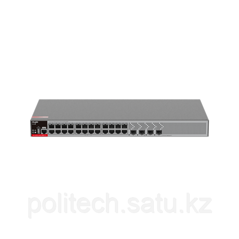 Коммутатор RUIJIE RG-S2915-24GT4MS-P-L managed L2+ PoE+ (24 x 10/100/1000 
RJ45; 4 x 2.5GE/1GE SFP ports 370W