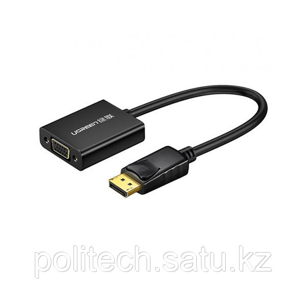 Конвертер UGREEN DP109 DP(m) to VGA(f), 20415, Black