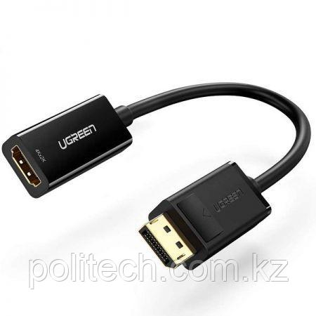 Конвертер UGREEN MM137 DisplayPort to HDMI Female Converter 4K*2K, 40363