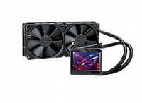 СЖО ASUS ROG RYUJIN 240 II, AIO, 2x120mm fan, 60mm fan, 1700 Socket, RGB, BOX