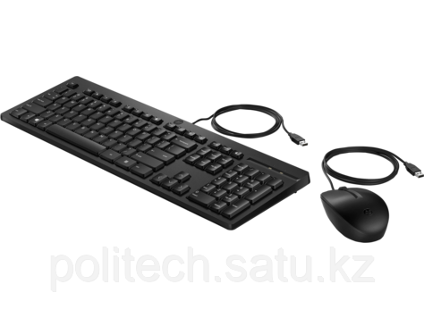 Клавиатура и мышь HP 286J4AA 225 Wired Mouse and KB USB