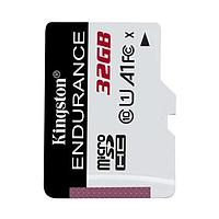 Карта памяти для видеонаблюдения Kingston 32GB microSDHC Endurance 95R/30W C10 A1 UHS-I, без адаптера,