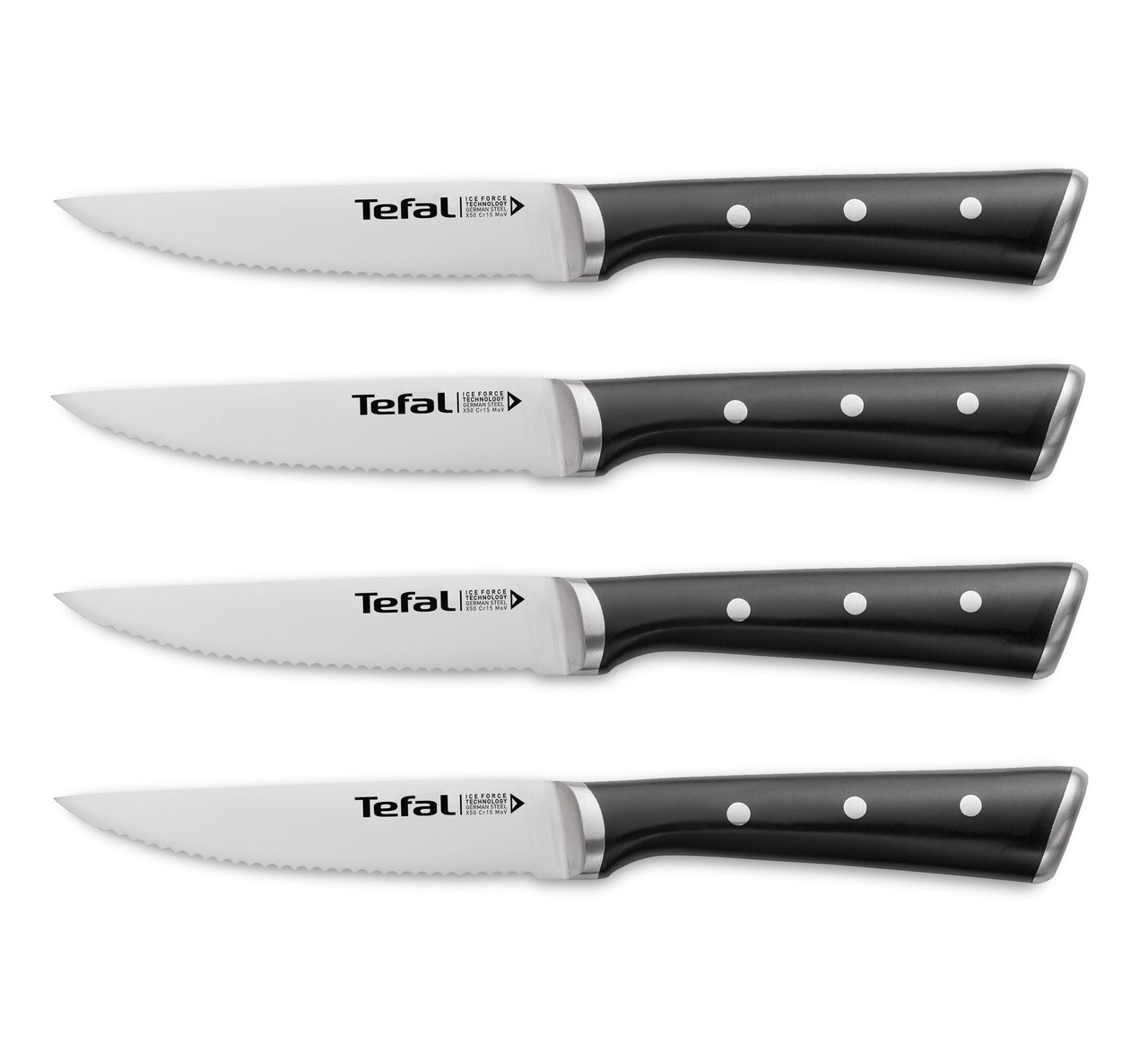 Набор кухонных ножей Tefal Ice Force K232S414 - фото 1 - id-p114560251