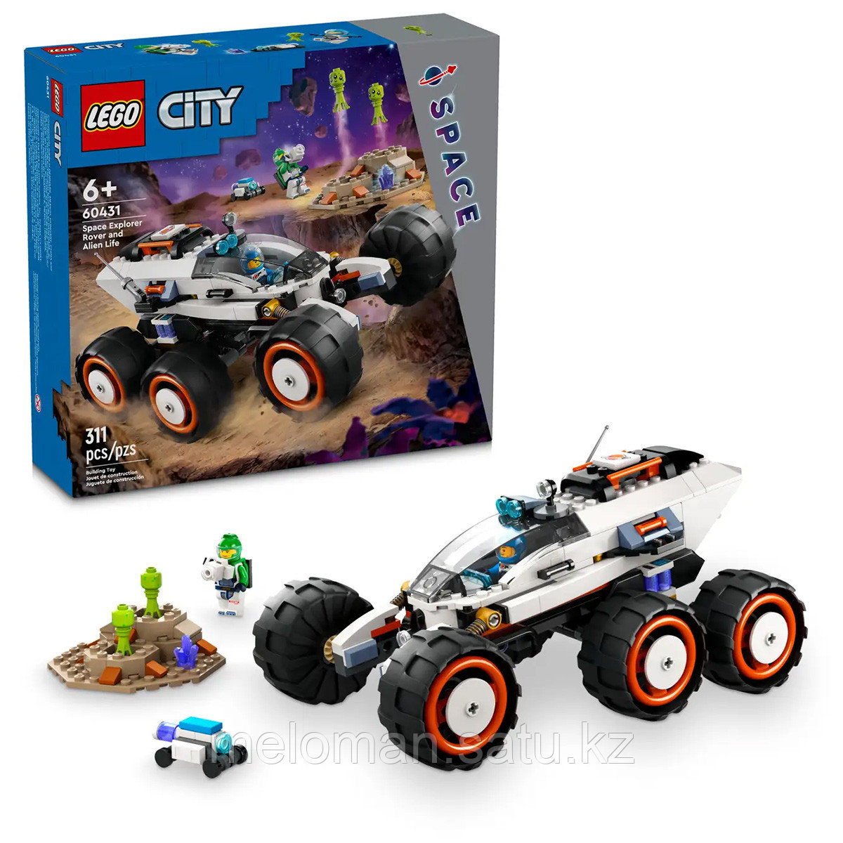LEGO: Космический вездеход и инопланетная жизнь CITY 60431 - фото 1 - id-p114078945