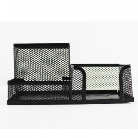 Органайзер BASY металлический, 200х100х100 мм, черный, фото 1