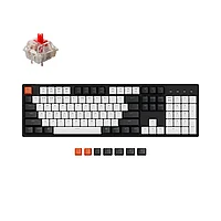 Клавиатура Keychron C2-G1 Red Switch White Led Hot-Swap Gateron G pro Mechanical