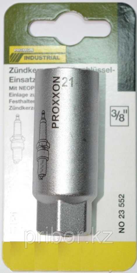 23552 Proxxon Свечной ключ на 3/8", 21 мм - фото 4 - id-p598879