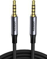 Кабель Audio(m) 3.5mm - Audio(m) 3.5mm, 1m, 4-pin AUX AV183 (10648) UGREEN