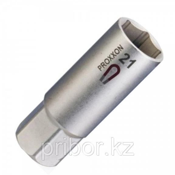 23396 Proxxon Свечной ключ с магнитной вставкой на 1/2", 21мм - фото 1 - id-p594905