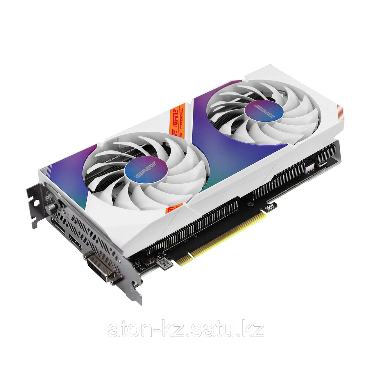 Видеокарта Colorful iGame GeForce RTX 3050 Ultra W DUO OC V2-V, 8 GB - фото 1 - id-p114598737