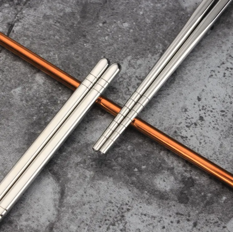 Металлические палочки для суши 5 шт - фото 4 - id-p114600006