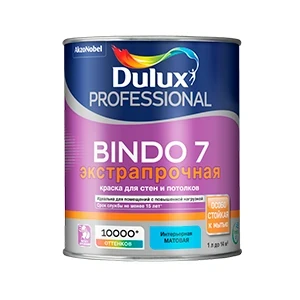 Краска Dulux Professional BINDO 7 мат BW 18л (под заказ, для проф. объектов, не для розницы) - фото 1 - id-p114600530