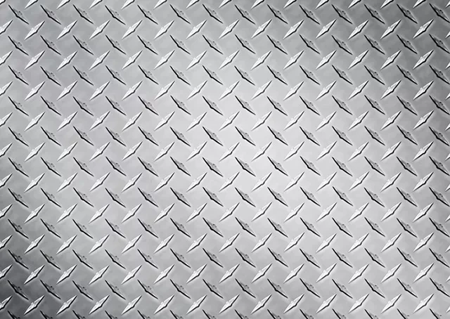 Лист алюминиевый рифленый Даймонд 5,5х600х2000 мм АД0 - фото 1 - id-p114606538