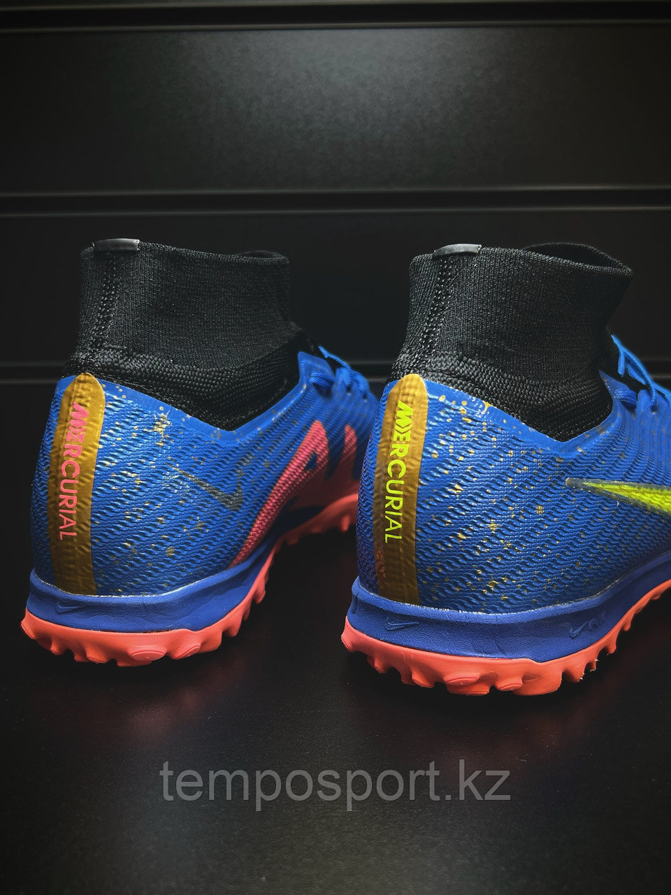 Nike Mercurial Air Zoom Elite Superfly сороконожки 39-43 (синий-розовый) - фото 6 - id-p114610697