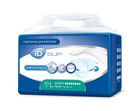 Подгузники для взрослых ID Slip 3 (L) Super 7.5 капель 30 шт