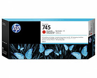 HP №745, Струйный картридж HP DesignJet, Хроматический красный, 300 мл струйный картридж (F9K06A)