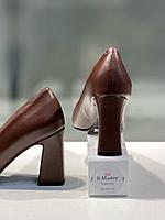 Модные женские туфли коричневого цвета "Paoletti"  в Алматы. Женская обувь новая коллекция 2024., фото 4
