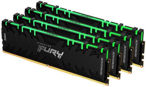 Модуль памяти Kingston Fury Renegade RGB KF432C16RBAK4/32 DDR4 DIMM 32Gb KIT (4x8) 3200 MHz CL16