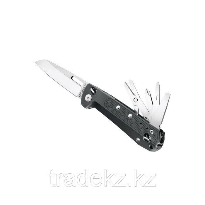 Складной нож LEATHERMAN FREE K4 GRAY (9 инструментов)