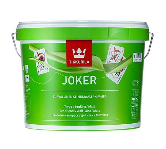 Краска интерьерная моющаяся JOKER A мат 0,9л - фото 1 - id-p114614207