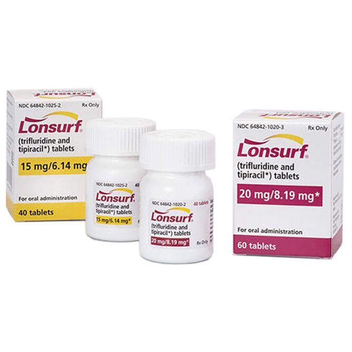 Таблетки Lonsurf (trifluridine/tipiracil) при раке толстой кишки 60 шт.