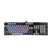 Клавиатура Bloody B828N, Black/Grey, Mechanical, RGB, Anti-Ghosting, Multimedia, USB
