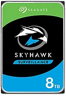 Жесткий диск HDD 8TB SATA 6GB/S Seagate SkyHawk ST8000VX004 3.5' 7200rpm 256MB