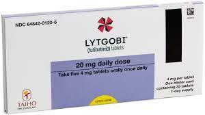 Таблетки Lytgobi (футибатиниб) при раке желчного протока 35 шт.