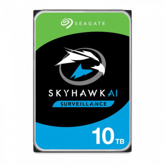 Жесткий диск HDD 10TB SATA 6GB/S Seagate SkyHawk AI ST10000VE001 3.5' 7200rpm 256MB
