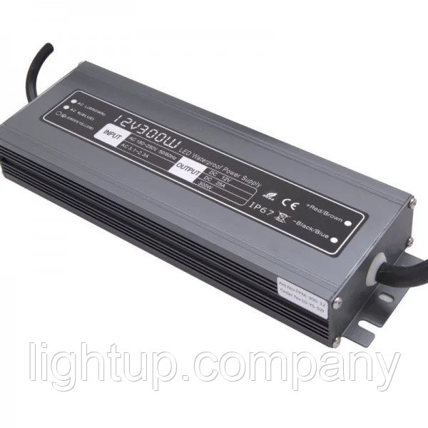 LightUPБлок питания 24V/ 12 А / 300W IP67