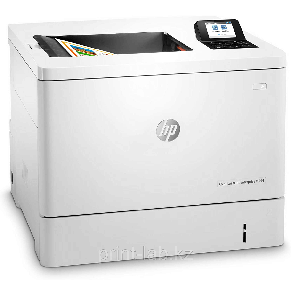 Цветной лазерный принтер HP Color LaserJet Enterprise M554dn (7ZU81A)